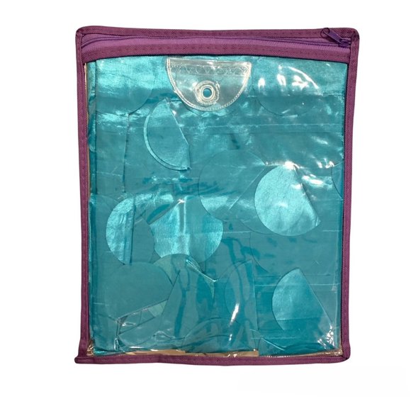 Lush Decor (1) Valance GiGi 70"x14"‎ Turquoise - Picture 4 of 5